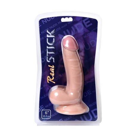 Фаллоимитатор TOYFA RealStick Nude реалистичный 15,5 см - фото 9