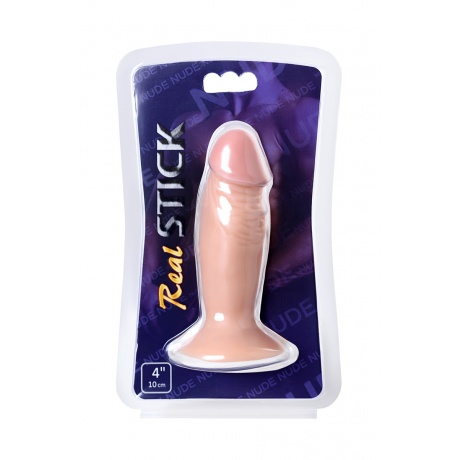 Реалистичный фаллоимитатор TOYFA RealStick Nude, PVC, телесный, 12,5 см - фото 7