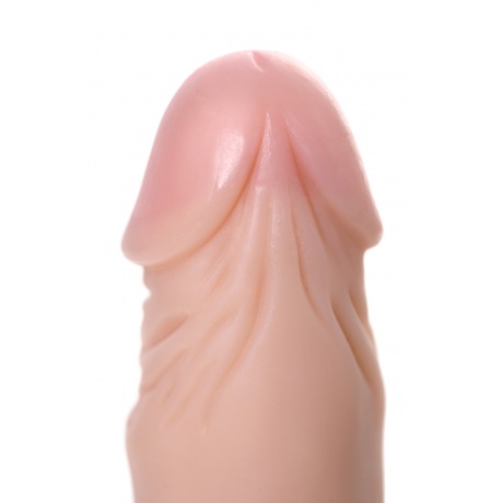 Реалистичный фаллоимитатор TOYFA RealStick Nude, PVC, телесный, 12,5 см - фото 9