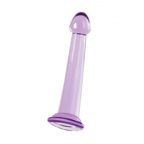 Нереалистичный фаллоимитатор Jelly Dildo S Toyfa Basic, TPE, фиолетовый, 15,5 см - фото 3
