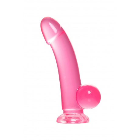 Реалистичный фаллоимитатор A-Toys by TOYFA Fush, TPE, розовый, 18 см - фото 3