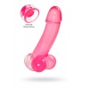 Реалистичный фаллоимитатор A-Toys by TOYFA Fush, TPE, розовый, 1...