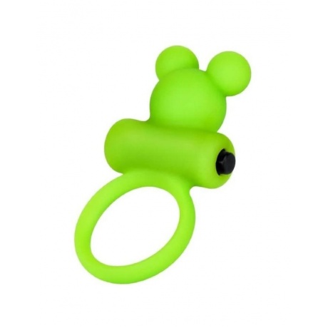 Виброкольцо на пенис A-Toys by TOYFA, силикон, зеленое, ? 3,1 см - фото 1