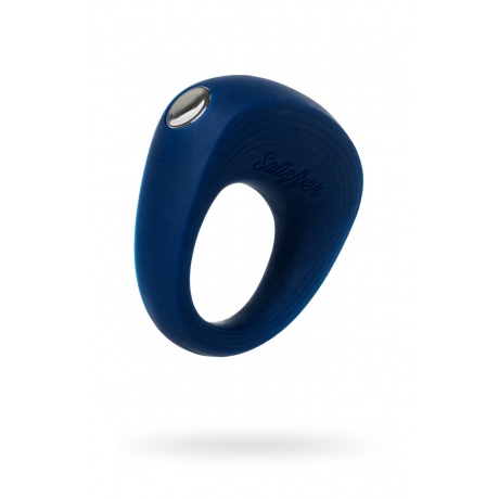 Эрекционное кольцо на пенис Satisfyer Rings, силикон, синий 5,5 см. - фото 1