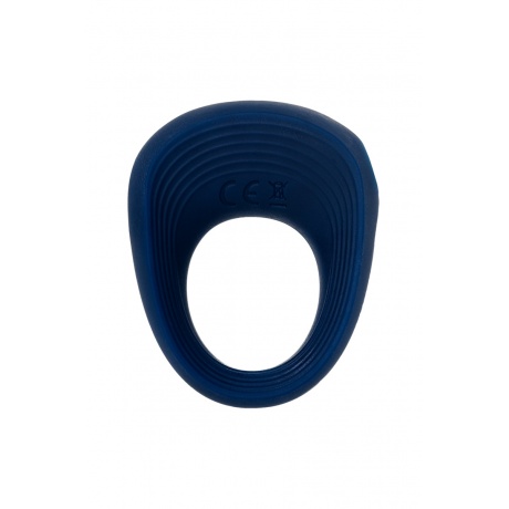 Эрекционное кольцо на пенис Satisfyer Rings, силикон, синий 5,5 см. - фото 4