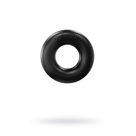 Эрекционное кольцо на пенис Bathmate Barbarian, elastomex, чёрный, ?5 см - фото 1