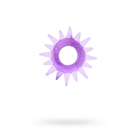 Эрекционное кольцо TOYFA, TPE, фиолетовый - фото 1