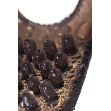 Эрекционное кольцо на пенис TOYFA XLover , Термопластичный эластомер (TPE), чёрный, 4 см - фото 10