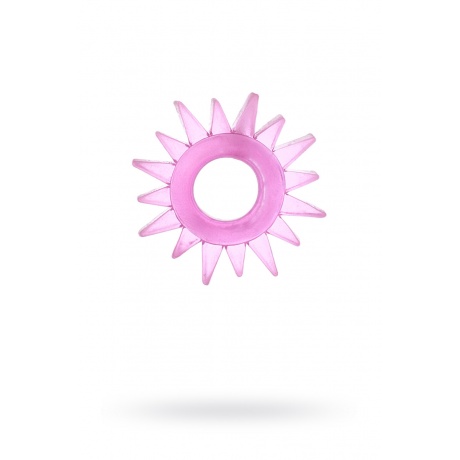 Эрекционное кольцо TOYFA, TPE, розовый - фото 1