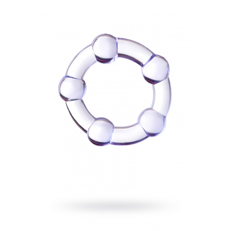Эрекционное кольцо на пенис Штучки-дрючки, TPR, фиолетовое, ? 2,5 см - фото 1