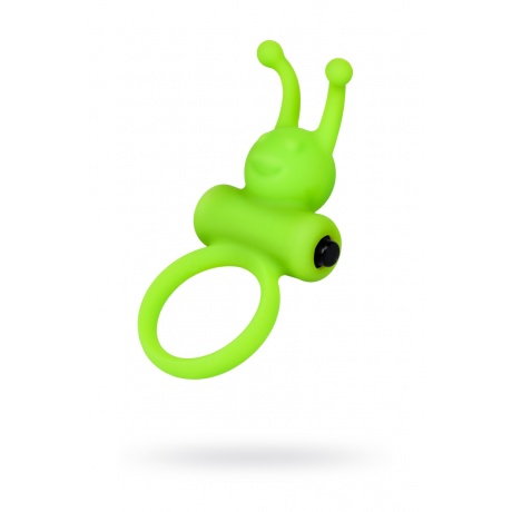 Эрекционное кольцо на пенис A-Toys by TOYFA, силикон, зеленый, ? 3,1 см - фото 1