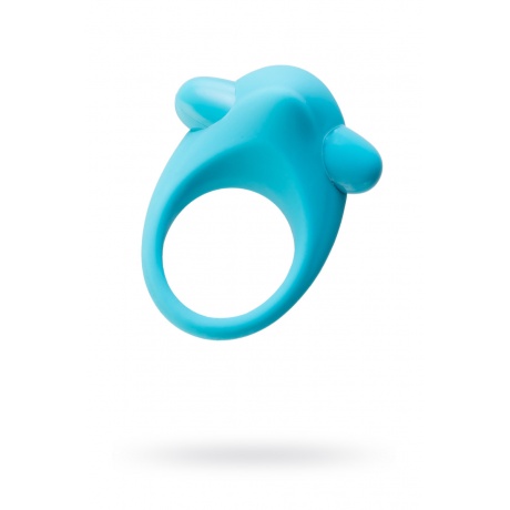 Эрекционное кольцо на пенис TOYFA A-Toys, Силикон, Голубой, ?5,4 см - фото 1