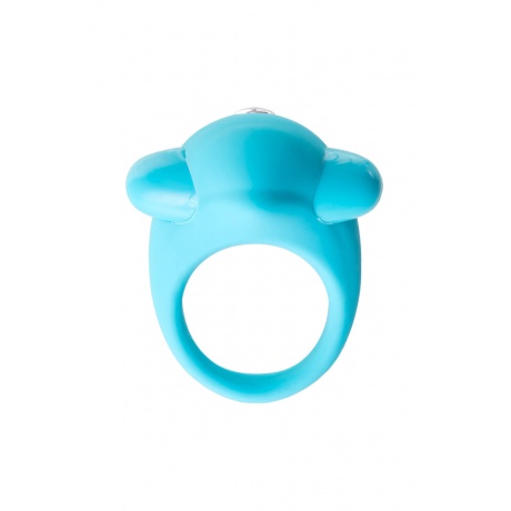 Эрекционное кольцо на пенис TOYFA A-Toys, Силикон, Голубой, ?5,4 см - фото 2