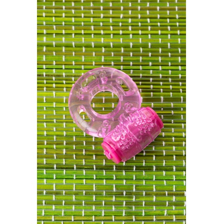 Эрекционное кольцо Erotist, TPE, розовое, ?1,7 см - фото 8