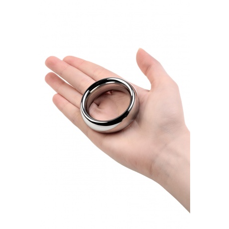 Эрекционное кольцо на пенис Metal by TOYFA , Металл, Серебристый, ? 4 см - фото 3