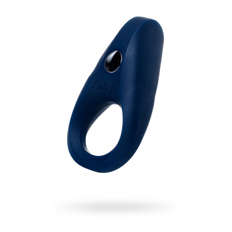 Эрекционное кольцо на пенис Satisfyer Rings, силикон, синий 7,5 см - фото 1