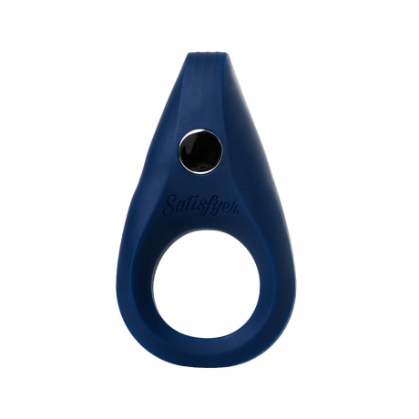 Эрекционное кольцо на пенис Satisfyer Rings, силикон, синий 7,5 см - фото 3