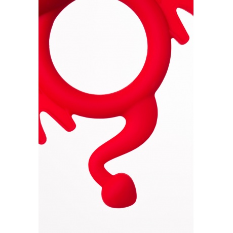 Эрекционное кольцо на пенис JOS SWEET DEVIL, силикон, красный, 8,5 см - фото 9
