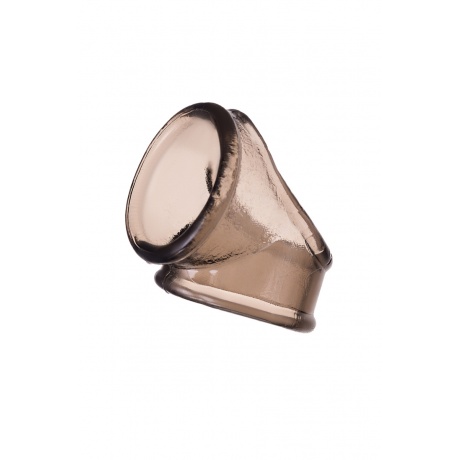 Эрекционное кольцо на пенис TOYFA XLover , Термопластичный эластомер (TPE), чёрный, 3,5 см - фото 2