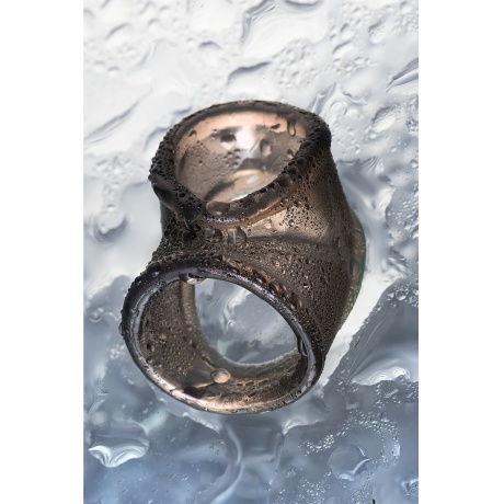 Эрекционное кольцо на пенис TOYFA XLover , Термопластичный эластомер (TPE), чёрный, 3,5 см - фото 9