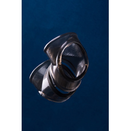 Эрекционное кольцо на пенис TOYFA XLover , Термопластичный эластомер (TPE), чёрный, 3,5 см - фото 10