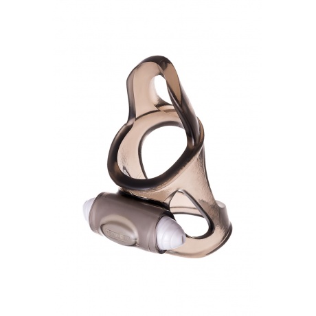 Эрекционное кольцо на пенис TOYFA XLover , Термопластичный эластомер (TPE), чёрный, 7 см - фото 2