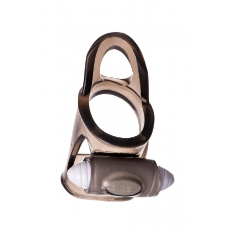 Эрекционное кольцо на пенис TOYFA XLover , Термопластичный эластомер (TPE), чёрный, 7 см - фото 6