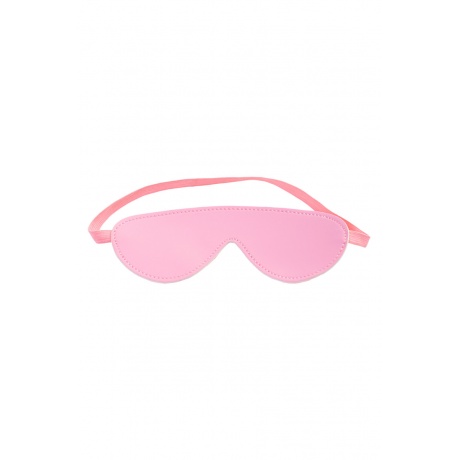 Набор для ролевых игр в стиле БДСМ Eromantica, розовый: маска, наручники, оковы, ошейник, флоггер, к - фото 8