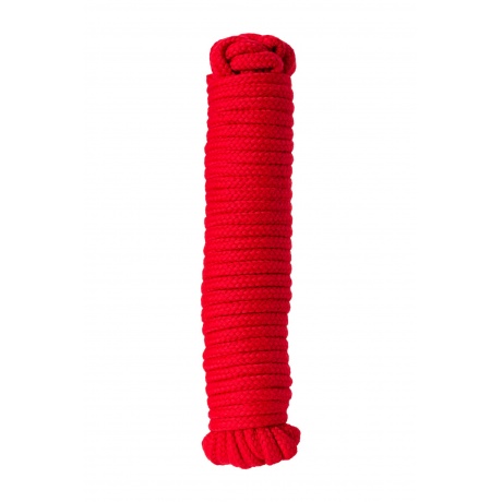 Веревка для бондажа Штучки-дрючки, текстиль, красная, 1000 см - фото 2