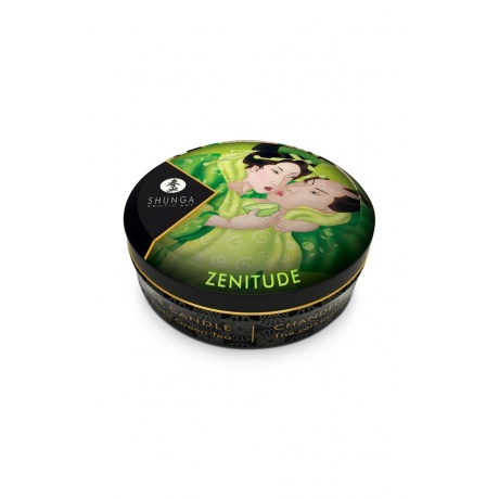 Аромамасло для массажа  Shunga Zenitude с ароматом зелёного чая, 30 мл - фото 6