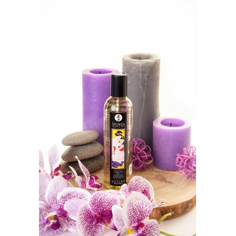 Масло для массажа Shunga Desire, натуральное, возбуждающее, с ароматом ванили, 250 мл - фото 7