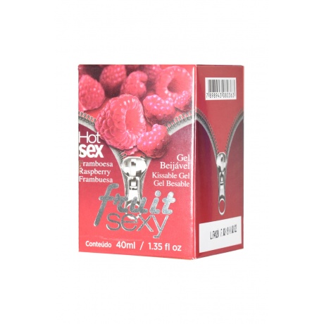 Массажное масло для поцелуев INTT FRUIT SEXY Raspberry с разогревающим эффектом и ароматом малины, 4 - фото 2