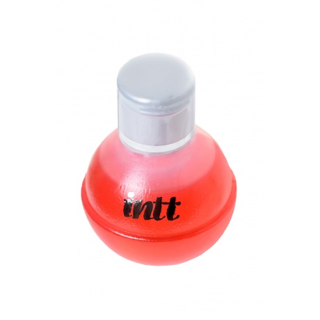 Массажное масло для поцелуев INTT FRUIT SEXY Raspberry с разогревающим эффектом и ароматом малины, 4 - фото 5
