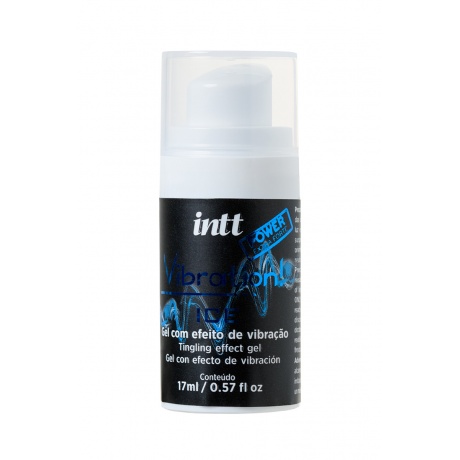 Жидкий гель для массажа INTT VIBRATION Extra-strong Ice с охлаждающим эффектом и эффектом вибрации,  - фото 4