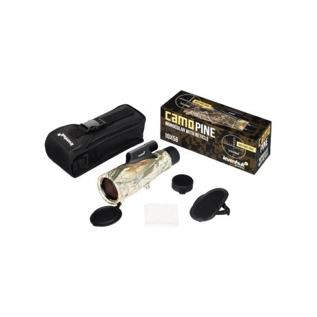 Монокуляр Levenhuk Camo Pine 10x56 с сеткой - фото 4