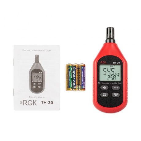 Термогигрометр RGK TH-20 - фото 4