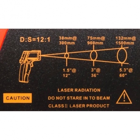 Пирометр Ada TemPro 550 красный/черный (А00223) - фото 18