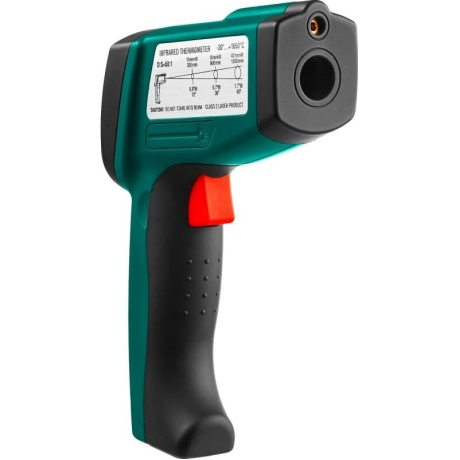 Пирометр инфракрасный Kraftool TRM-1700 45701-1650, 30° +1650°С - фото 3