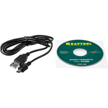 Пирометр инфракрасный Kraftool TRM-1700 45701-1650, 30° +1650°С - фото 10