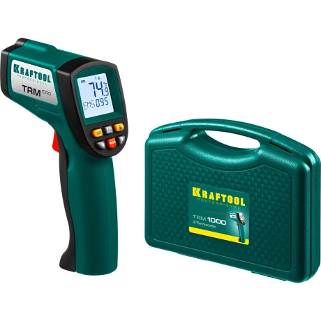 Пирометр инфракрасный Kraftool TRM-1000 45703-950, 50° +950°С