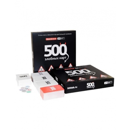 Настольная игра Cosmodrome Games: 500 Злобных карт 3.0 - фото 3