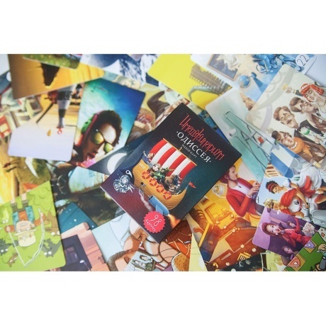 Настольная игра Cosmodrome Games: Имаджинариум набор карт &quot;Одиссея&quot; - фото 5