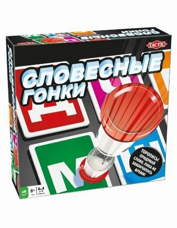 Настольная игра TACTIC Словесные гонки арт.54528