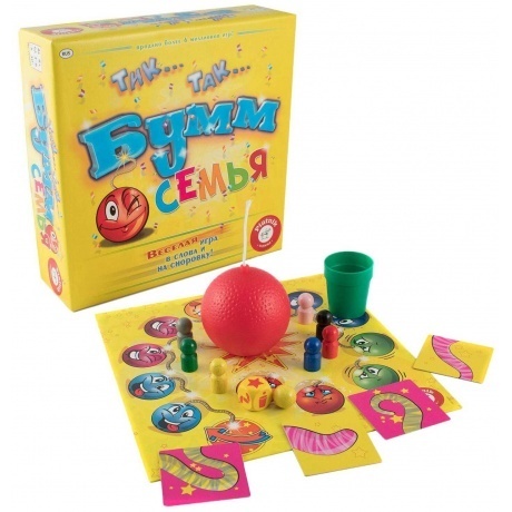 Настольная игра Piatnik Тик Так БУММ/Семья арт.714979 - фото 2