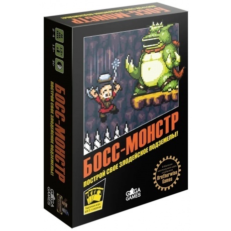Настольная игра Gaga Games "Босс-монстр" арт.GG122 - фото 1