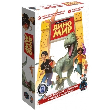 

Настольная игра Gaga Games "Добро пожаловать в ДиноМир" арт.GG224