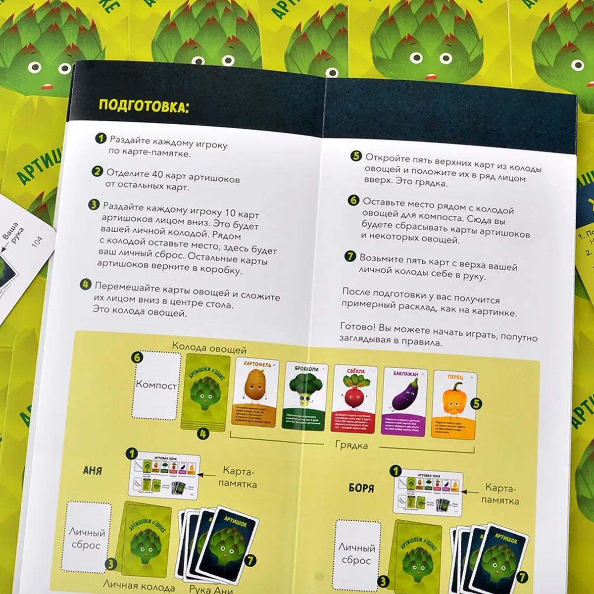 Настольная игра Magellan "Артишоки в шоке" арт.MAG119864 - фото 8