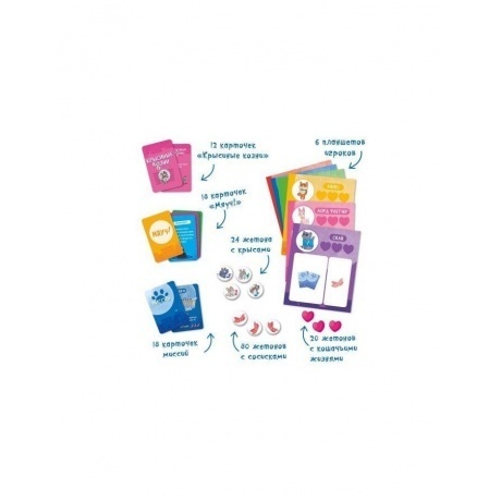 Настольная игра ГеоДом "Кошачий патруль" с дополненной  реальностью - фото 2