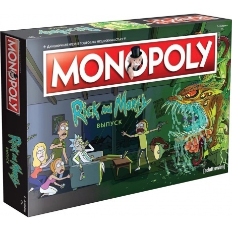 

Настольная игра Hobby World "Рик и Морти. Монополия" арт.503386