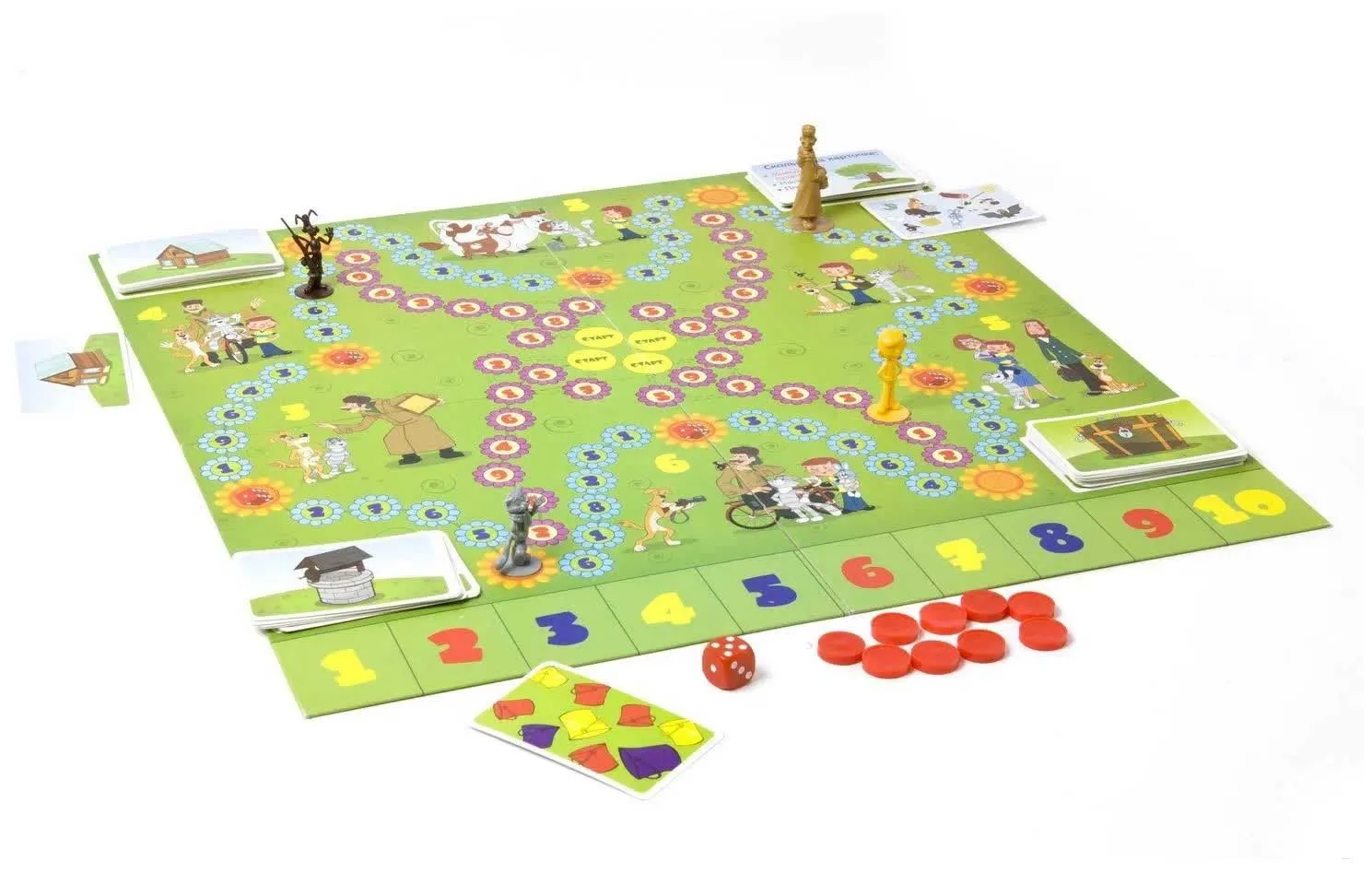 Настольная игра Звезда "Простоквашино.Счет до 10" - фото 3